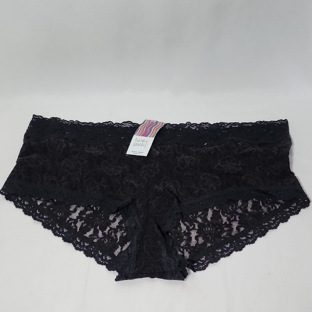 Hanky Panky Black Lace Panties